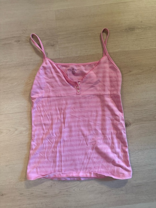 Brandy Melville Tops - BRANDY MELVILLE pink stripped tank top